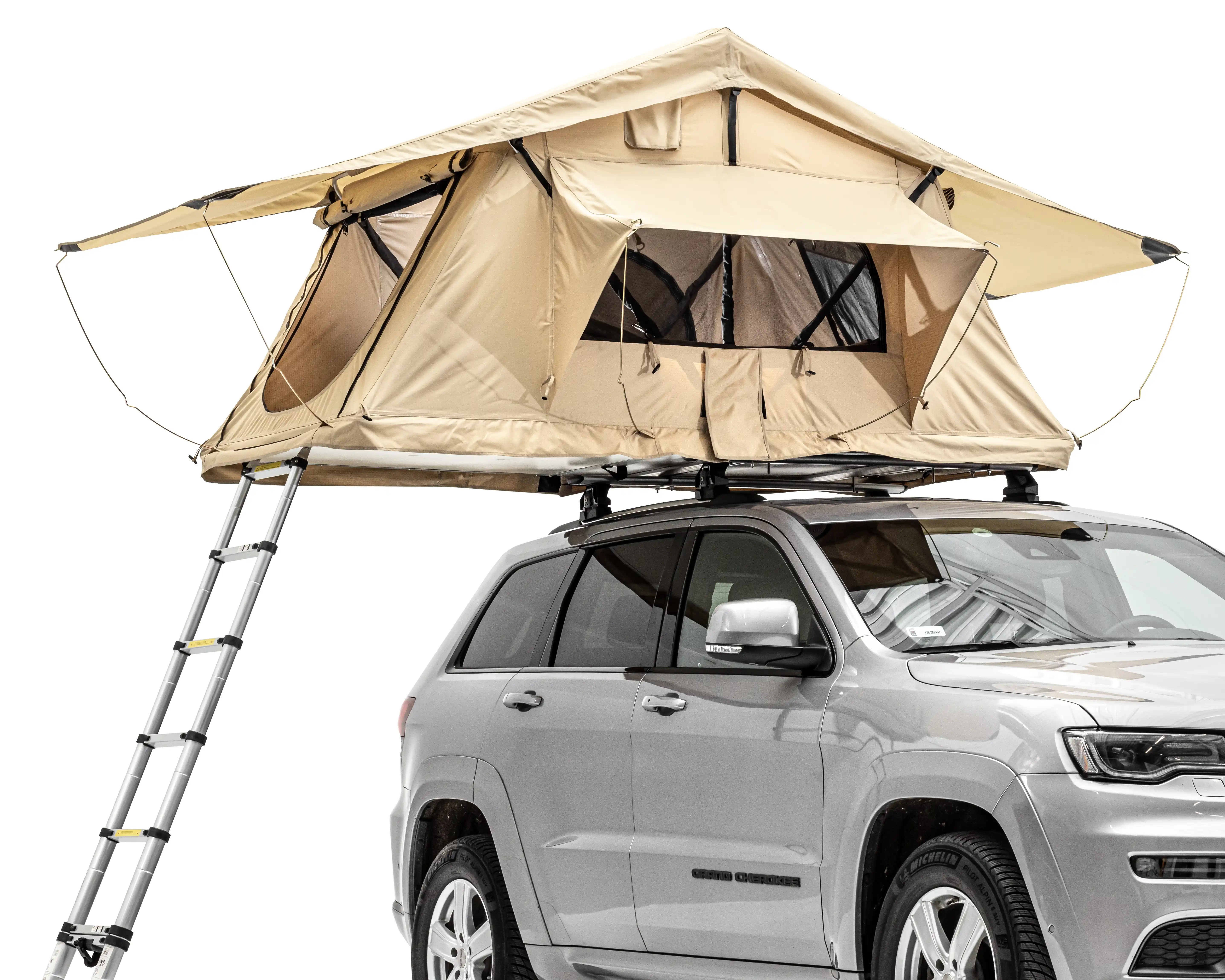 Taktelt Dragon 2.4 x 1.2 m – lett taktent for SUV, pickup, varebil og personbil 56 kg – bilde 6