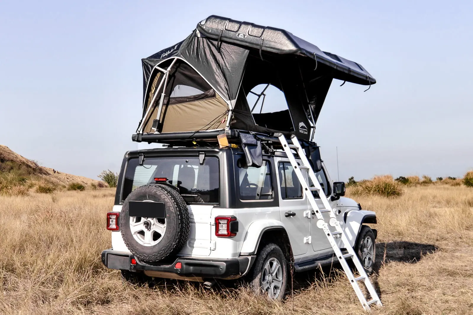 Taktelt Jeep Wrangler 200 x 140 x 100 cm │ Wild Land Pathfinder │ 3-personer  Image 6