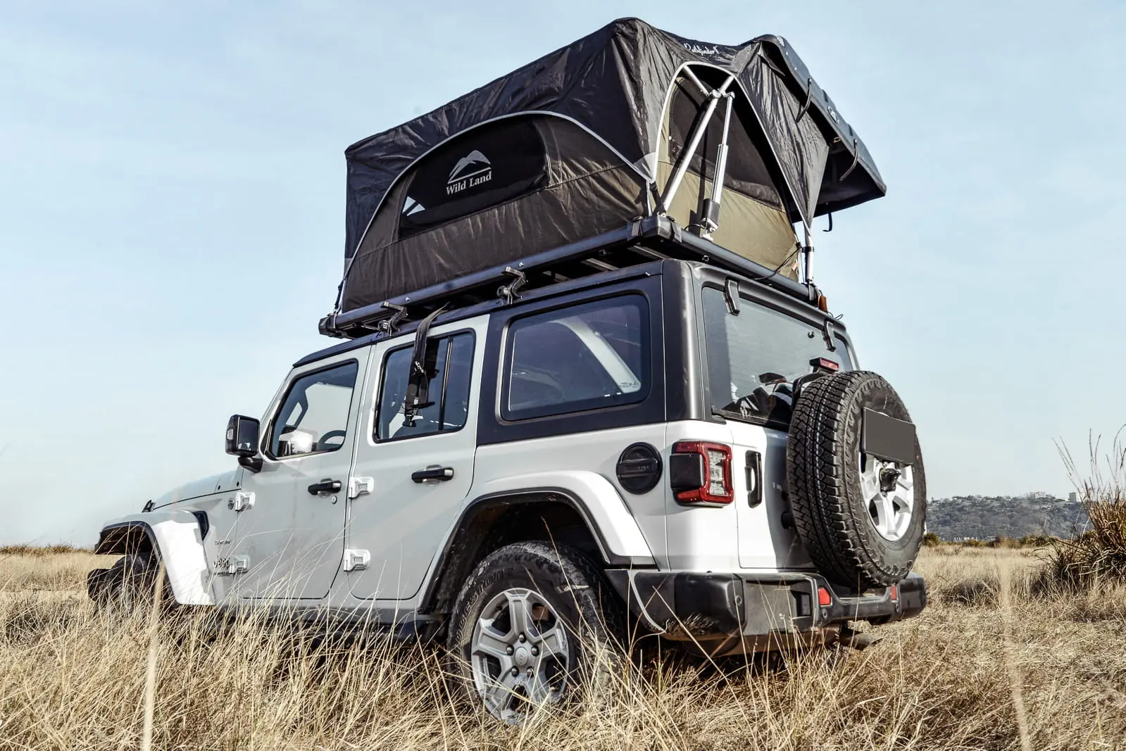 Taktelt Jeep Wrangler 200 x 140 x 100 cm │ Wild Land Pathfinder │ 3-personer  Image 7
