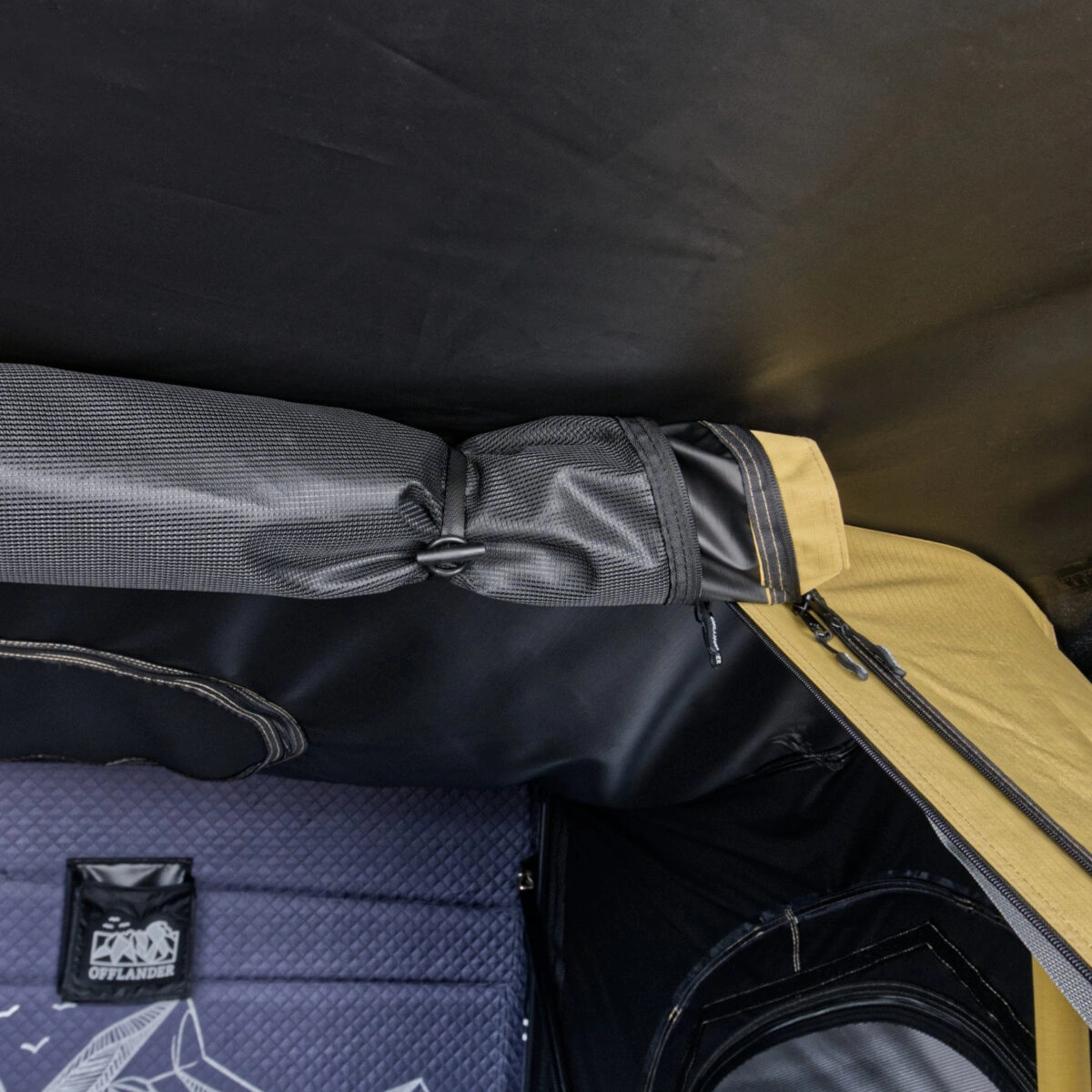 Taktelt Offlander Fold 4 Sand │ Hard shell - Hardtop - 4 personer – bilde 15