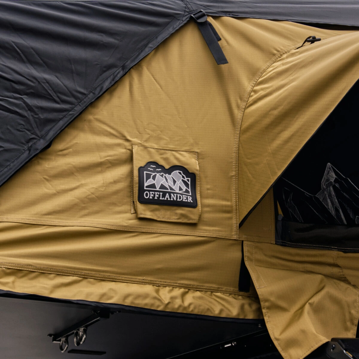 Taktelt Offlander Fold 4 Sand │ Hard shell - Hardtop - 4 personer – bilde 22