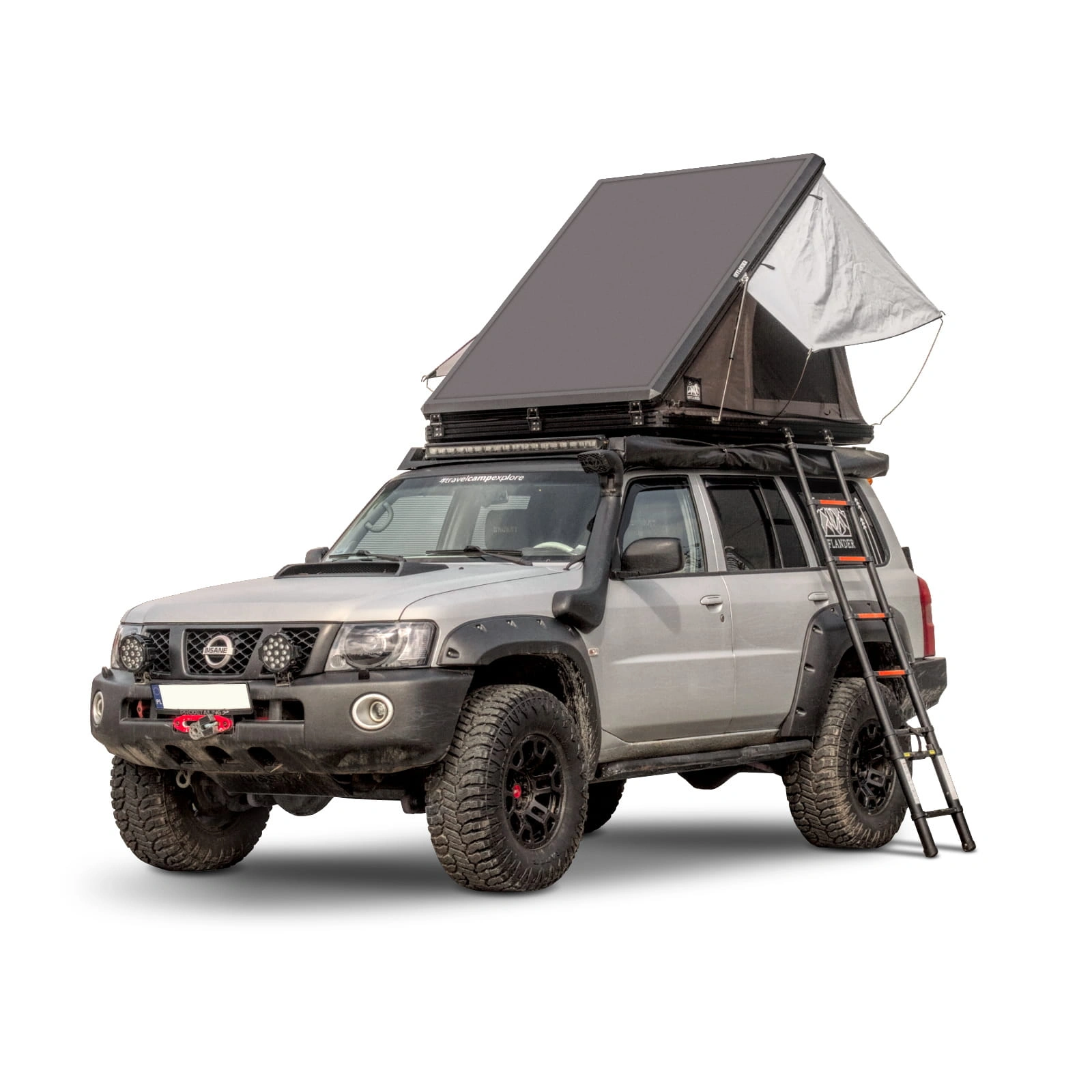 Taktelt Offlander Triangle Tahat XL │ Hard shell - Aluminium - 2-3 personer – bilde 4