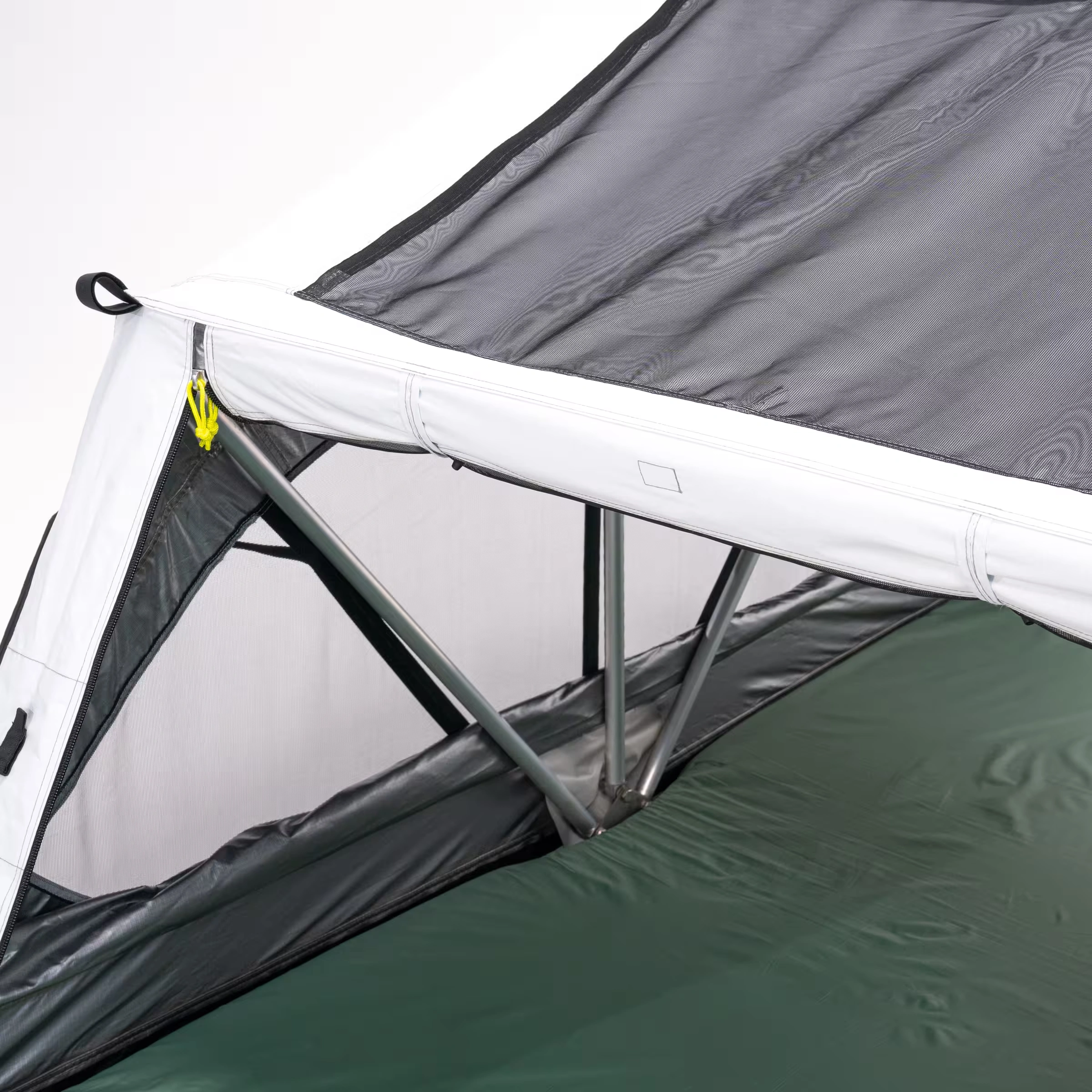Taktelt Quechua MH500 F&B │ Lett Softshell - myk softcover - Fresh & Black 2 personer - 140 x 240 cm – bilde 12