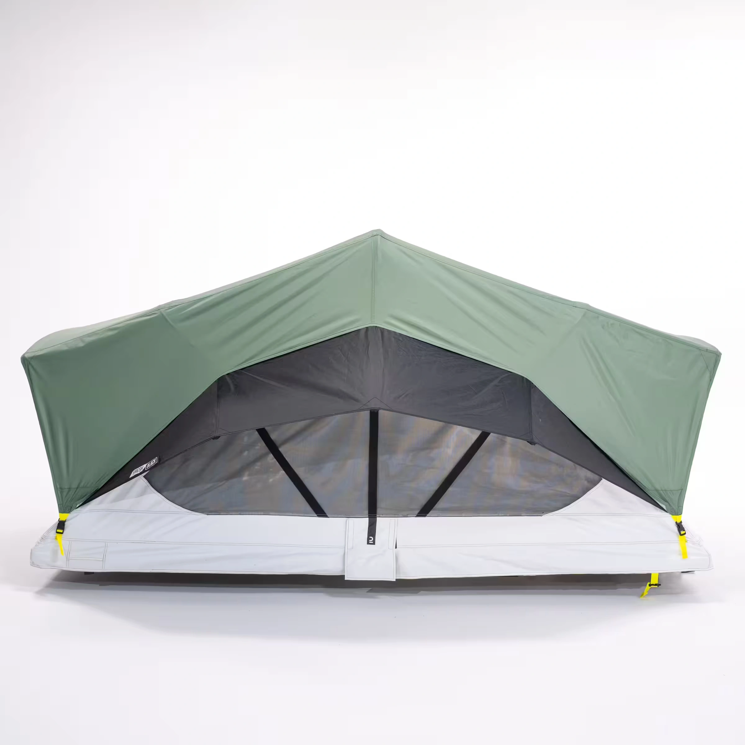 Taktelt Quechua MH500 F&B │ Lett Softshell - myk softcover - Fresh & Black 2 personer - 140 x 240 cm – bilde 5