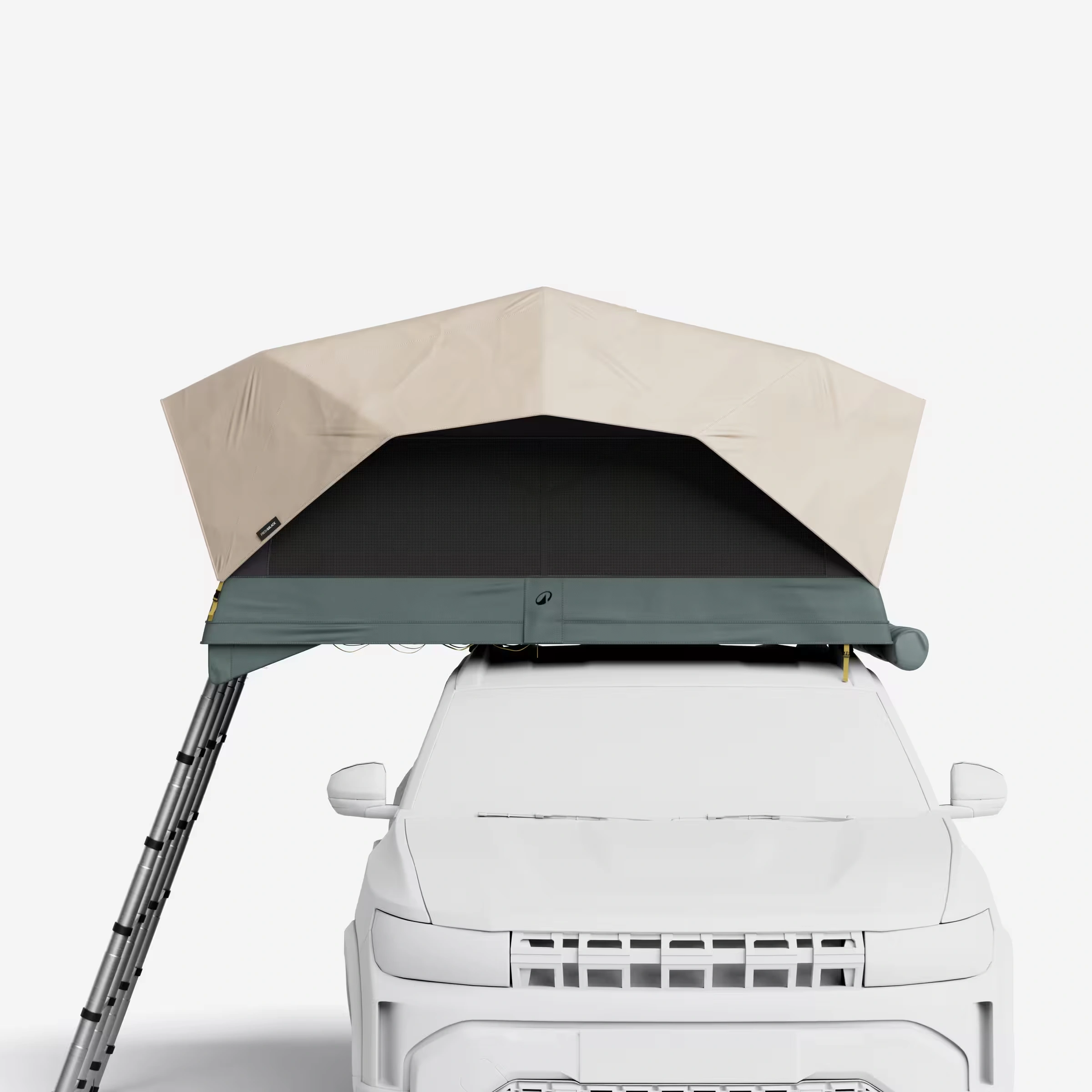 Taktelt Quechua MH500 Fresh&Black Family │ Softshell - myk softcover - Selvåpnende familietelt - 200 x 213 cm - 4-personer – bilde 13
