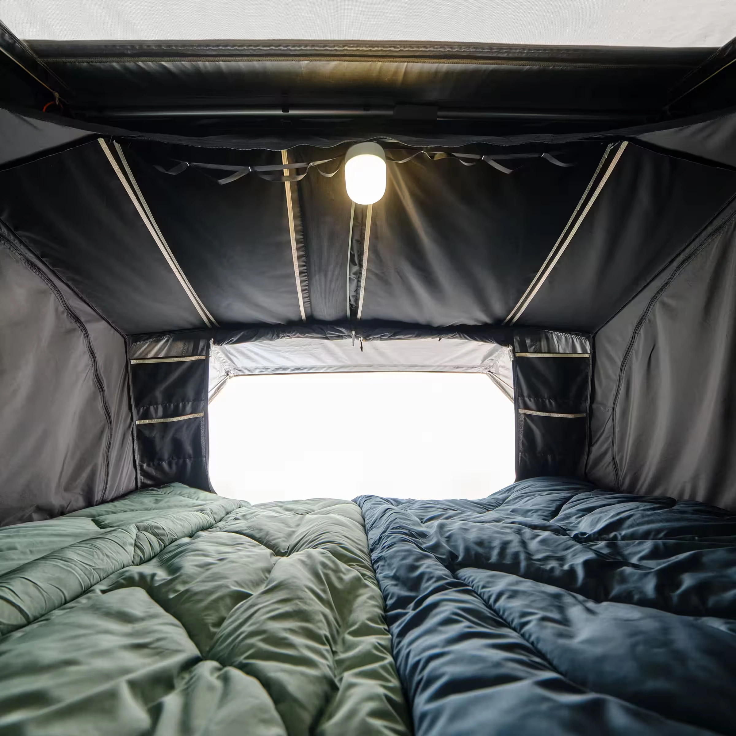 Taktelt Quechua MH500 Fresh&Black Family │ Softshell - myk softcover - Selvåpnende familietelt - 200 x 213 cm - 4-personer – bilde 14
