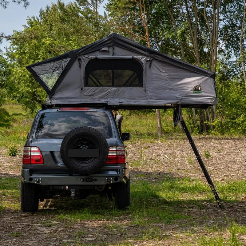 Taktelt Wild Camp Hudson 160 grå │ Softshell - myk softcover - 3-4 personer – bilde 24