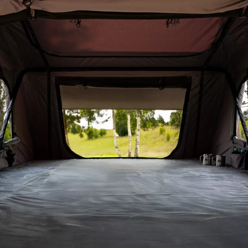 Taktelt Wild Camp Hudson 160 grå │ Softshell - myk softcover - 3-4 personer – bilde 7