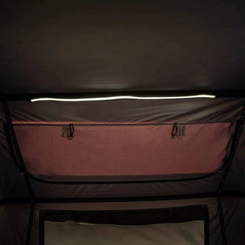 Taktelt Wild Camp Hudson 160 grå │ Softshell - myk softcover - 3-4 personer – bilde 8