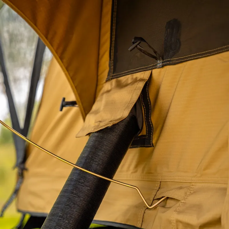 Taktelt Wild Camp Hudson 160 Military │ Softshell - myk softcover - 3-4 personer – bilde 9