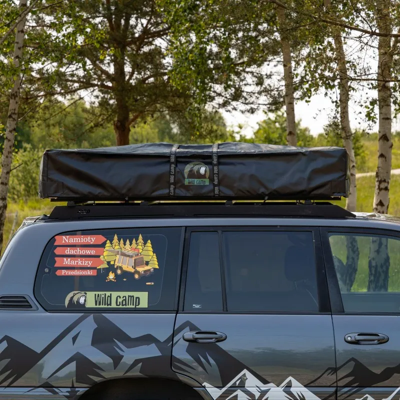 Taktelt Wild Camp Hudson 180 grå │ Softshell - myk softcover - 4-5 personer – bilde 21