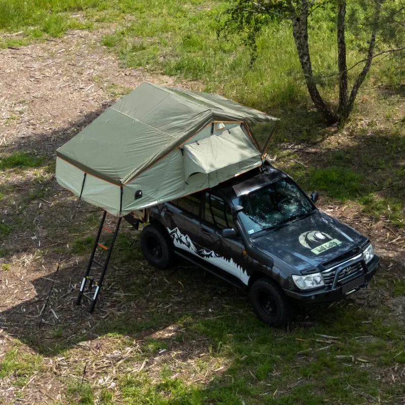 Taktelt Wild Camp Hudson 180 grønn │ Softshell - myk softcover - 4-5 personer – bilde 2