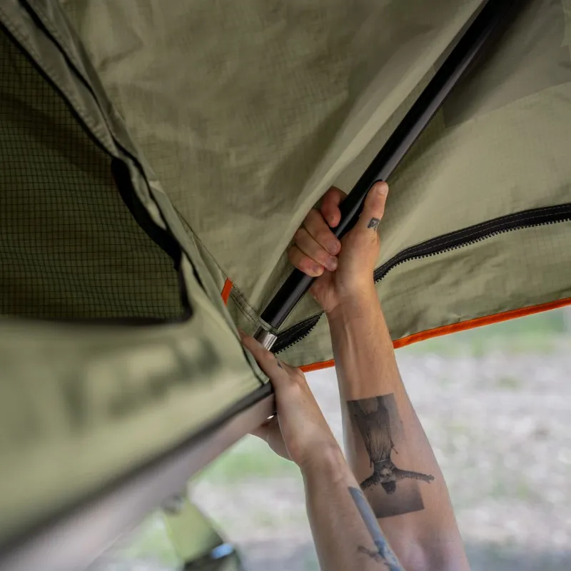 Taktelt Wild Camp Hudson 180 grønn │ Softshell - myk softcover - 4-5 personer – bilde 8