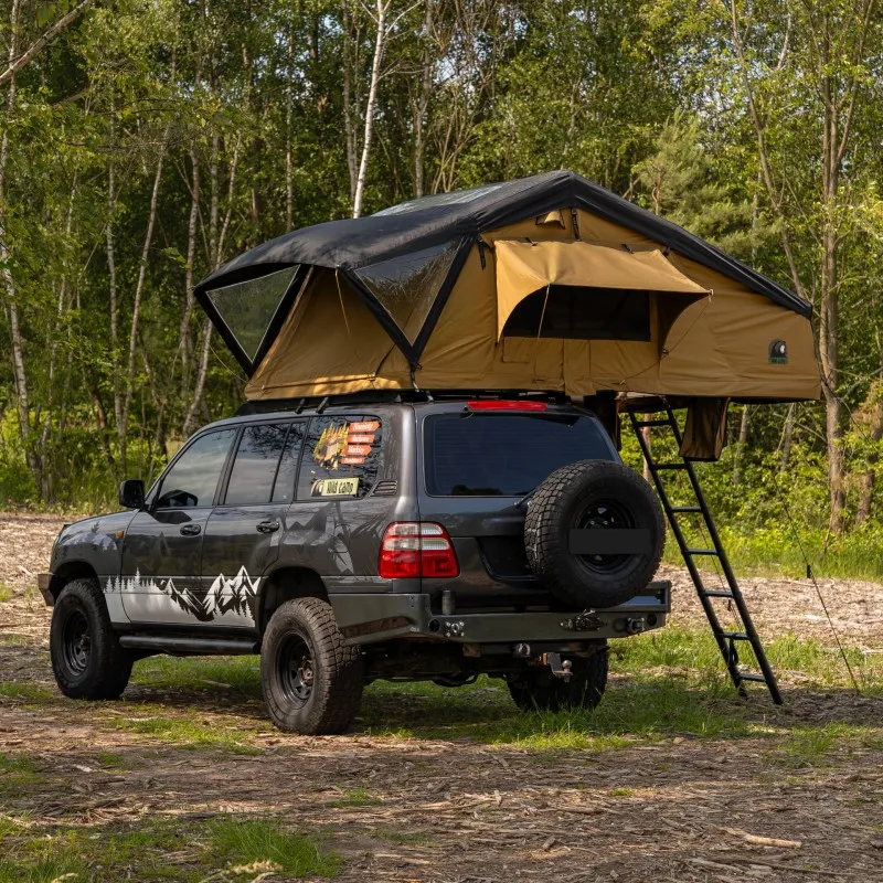 Taktelt Wild Camp Hudson 180 Military │ Softshell - myk softcover - 4-5 personer – bilde 21