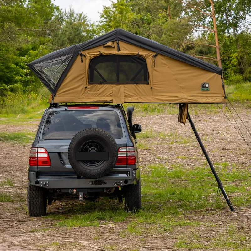 Taktelt Wild Camp Hudson 220 Military │ Softshell - myk softcover - 5-6 personer – bilde 4