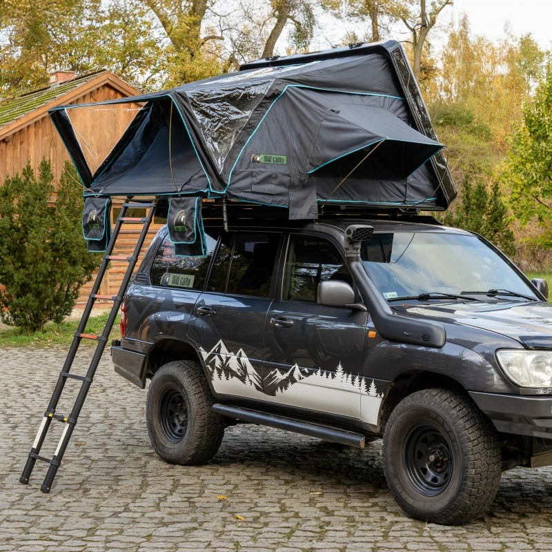 Taktelt Wild Camp Jukon II 180 DAY & NIGHT grå │ Hardshell - Hardtop - 3-4 personer