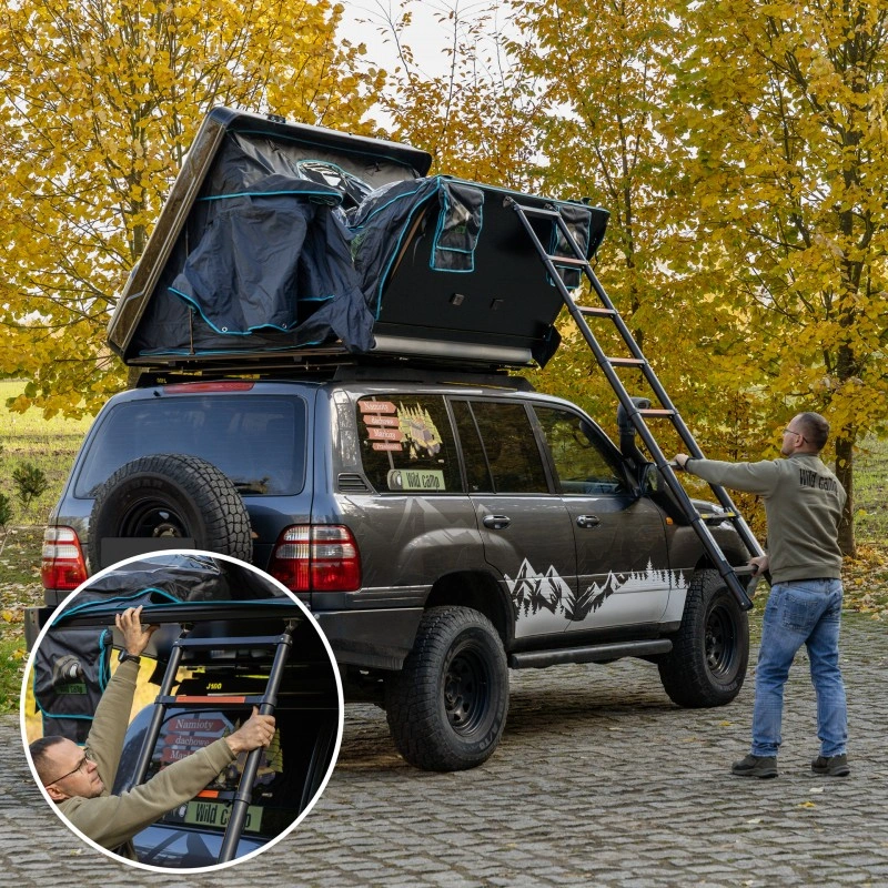Taktelt Wild Camp Jukon II 180 DAY & NIGHT grå │ Hardshell - Hardtop - 3-4 personer – bilde 10