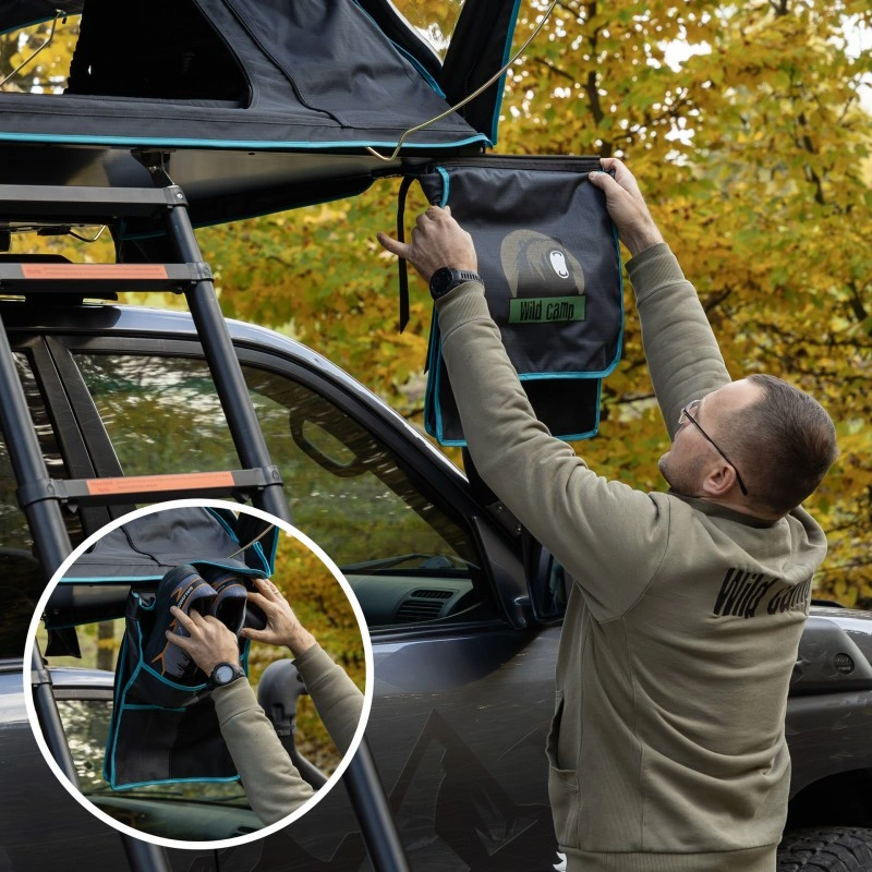 Taktelt Wild Camp Jukon II 180 DAY & NIGHT grå │ Hardshell - Hardtop - 3-4 personer – bilde 12