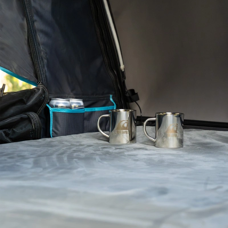 Taktelt Wild Camp Jukon II 180 DAY & NIGHT grå │ Hardshell - Hardtop - 3-4 personer – bilde 15