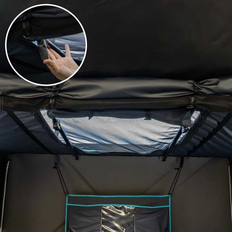 Taktelt Wild Camp Jukon II 180 DAY & NIGHT grå │ Hardshell - Hardtop - 3-4 personer – bilde 17