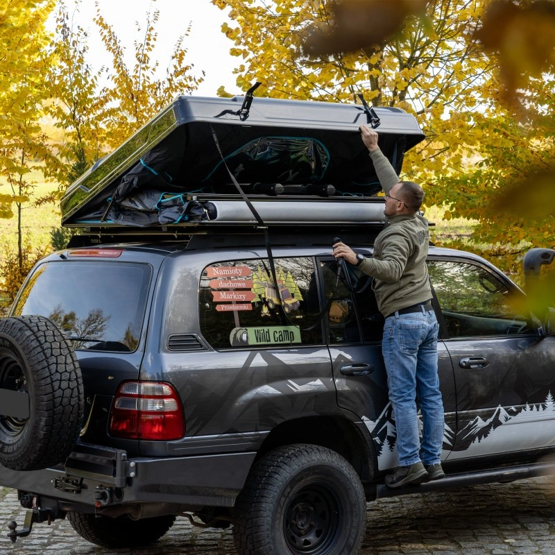 Taktelt Wild Camp Jukon II 180 DAY & NIGHT grå │ Hardshell - Hardtop - 3-4 personer – bilde 7