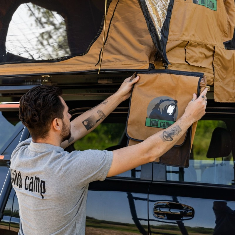 Taktelt Wild Camp Jukon II 180 Military │ Hard shell for 3-4 personer – bilde 14