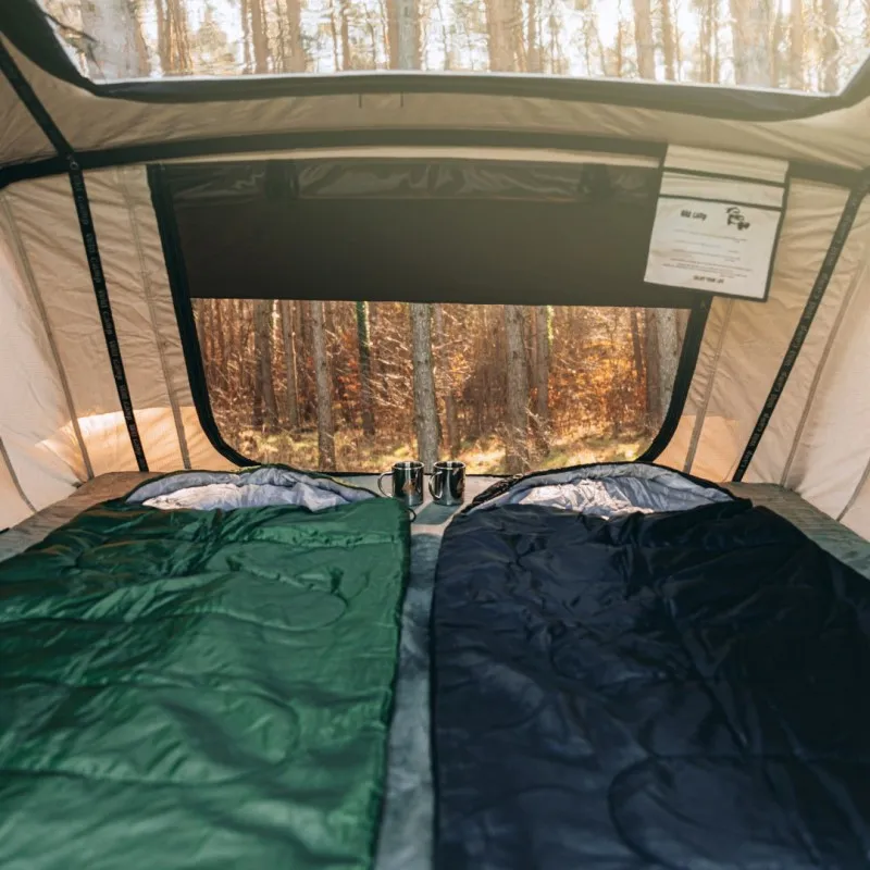 Taktelt Wild Camp Kolorado II 140 grå │ Softshell - myk softcover - 2-3 personer – bilde 10