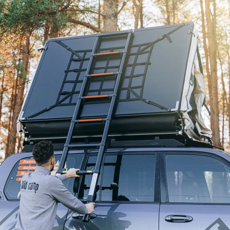 Taktelt Wild Camp Kolorado II 140 grå │ Softshell - myk softcover - 2-3 personer – bilde 16