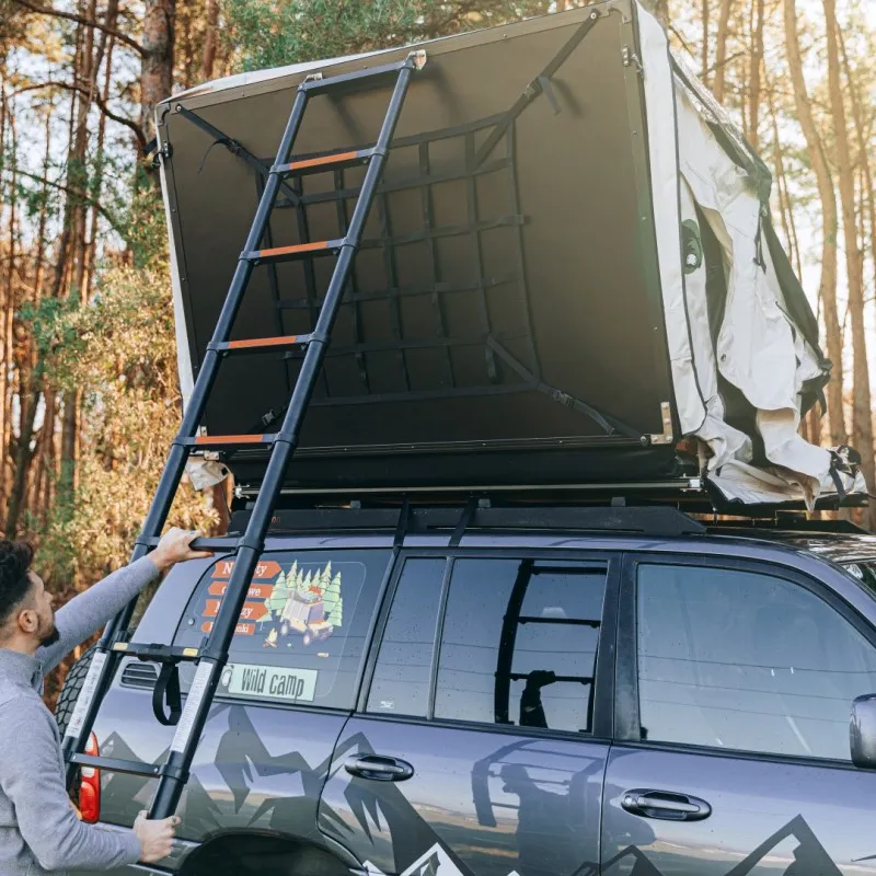 Taktelt Wild Camp Kolorado II 140 grå │ Softshell - myk softcover - 2-3 personer – bilde 17