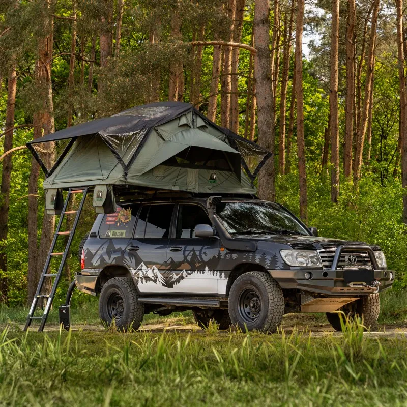 Taktelt Wild Camp Kolorado II 140 grønn │ Softshell - myk softcover - 2-3 personer – bilde 11