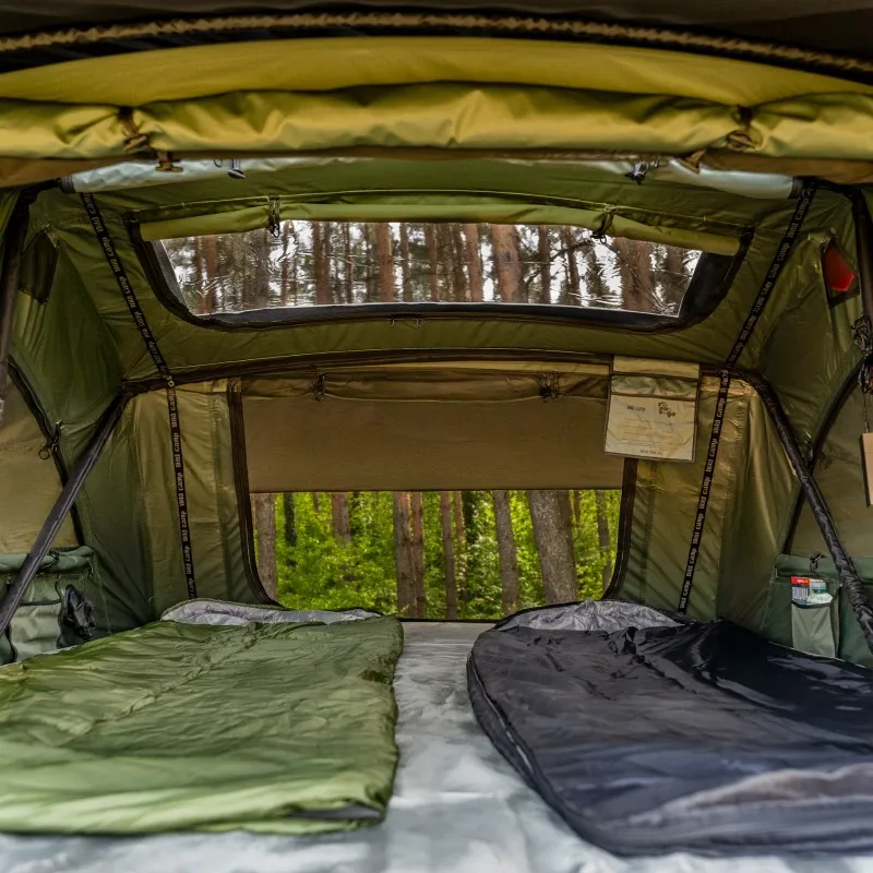 Taktelt Wild Camp Kolorado II 140 grønn │ Softshell - myk softcover - 2-3 personer – bilde 7