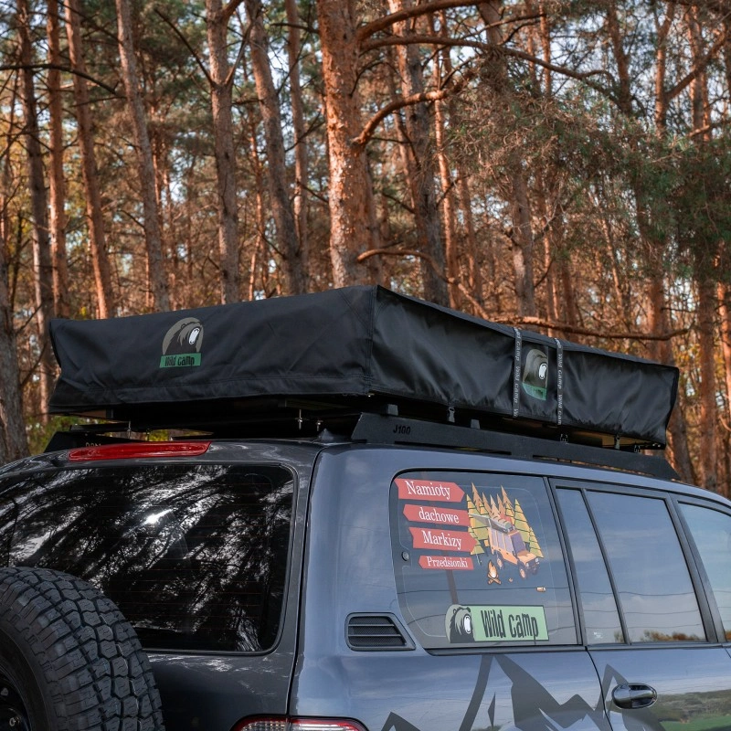 Taktelt Wild Camp Kolorado II 160 Day & Night │ grafitt - Softshell - myk softcover - 3-4 personer + antikondensmatte – bilde 12