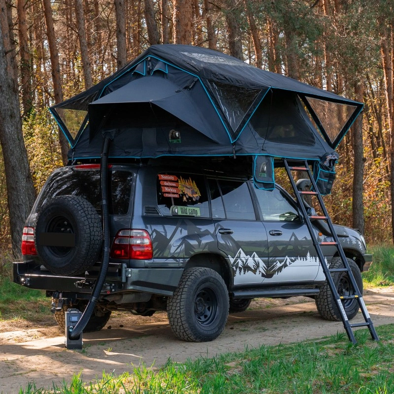 Taktelt Wild Camp Kolorado II 160 Day & Night │ grafitt - Softshell - myk softcover - 3-4 personer + antikondensmatte – bilde 2