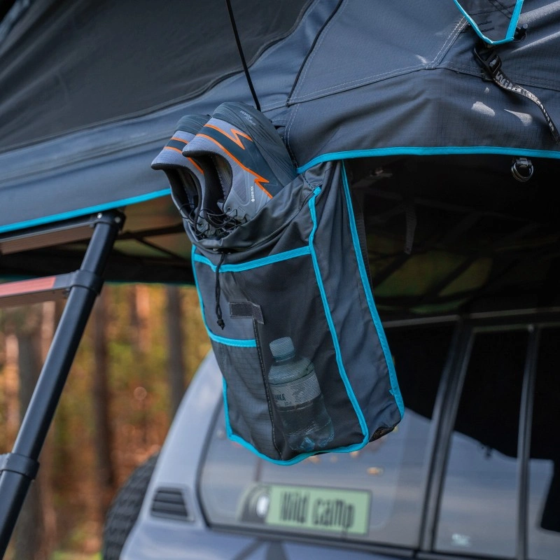 Taktelt Wild Camp Kolorado II 160 Day & Night │ grafitt - Softshell - myk softcover - 3-4 personer + antikondensmatte – bilde 9