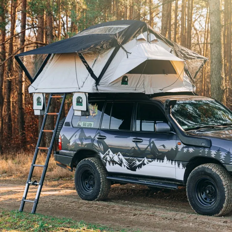 Taktelt Wild Camp Kolorado II 160 grå │ Softshell - myk softcover - 3-4 personer