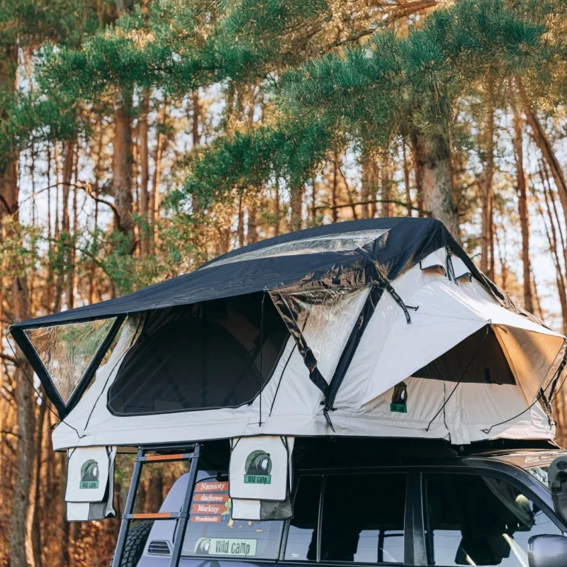Taktelt Wild Camp Kolorado II 160 grå │ Softshell - myk softcover - 3-4 personer – bilde 4