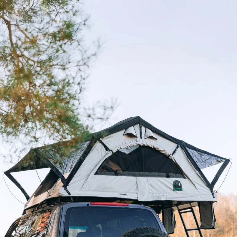 Taktelt Wild Camp Kolorado II 160 grå │ Softshell - myk softcover - 3-4 personer – bilde 5