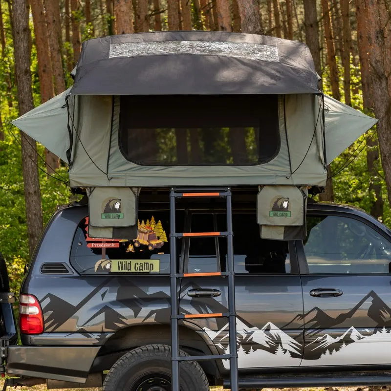 Taktelt Wild Camp Kolorado II 160 grønn │ Softshell - myk softcover - 3-4 personer – bilde 2