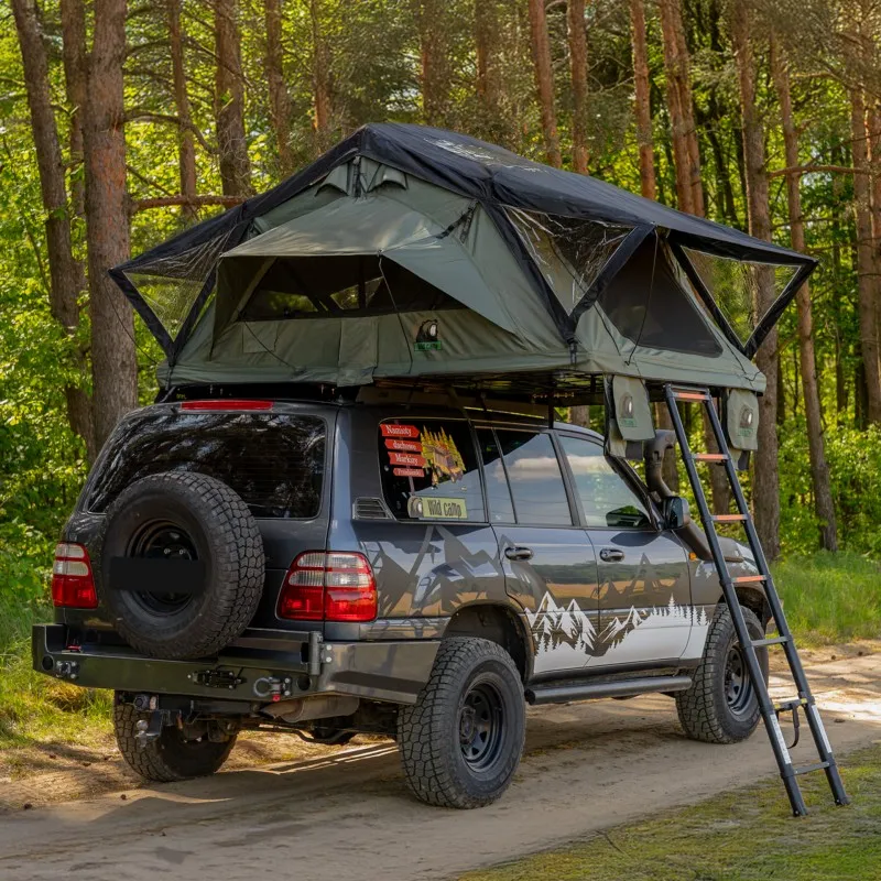 Taktelt Wild Camp Kolorado II 160 grønn │ Softshell - myk softcover - 3-4 personer – bilde 3