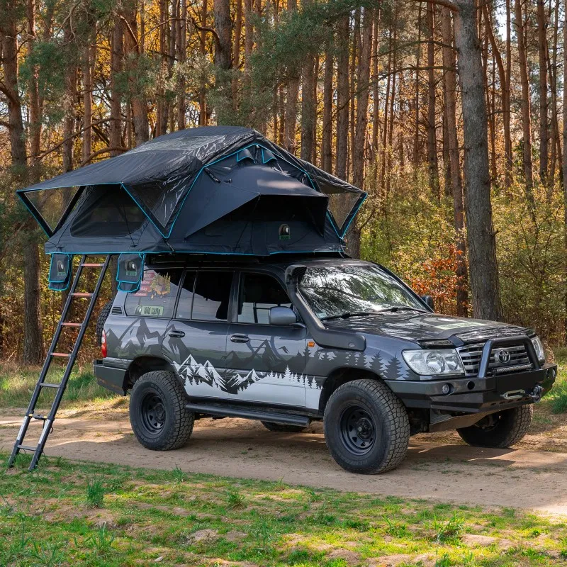 Taktelt Wild Camp Kolorado II 180 DAY & NIGHT │ grafitt - Softshell - myk softcover - 4-5 personer + antikondensmatte – bilde 11