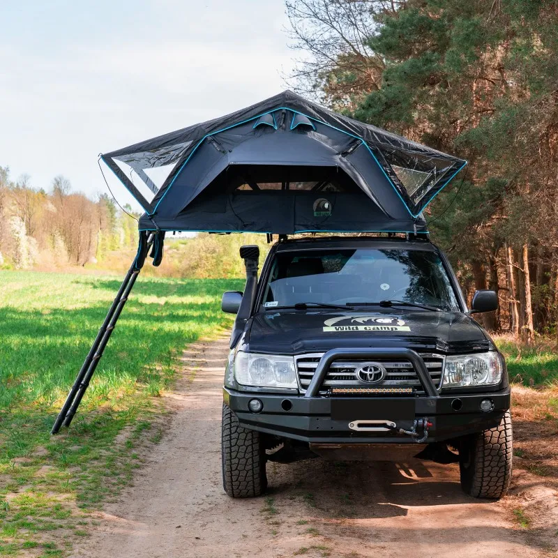 Taktelt Wild Camp Kolorado II 180 DAY & NIGHT │ grafitt - Softshell - myk softcover - 4-5 personer + antikondensmatte – bilde 12