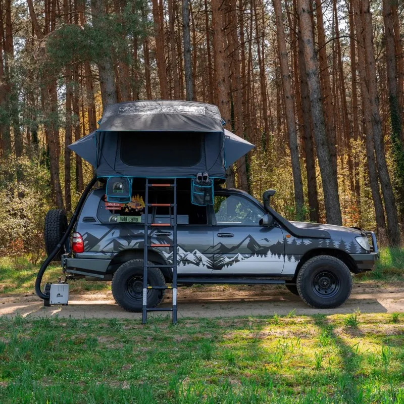Taktelt Wild Camp Kolorado II 180 DAY & NIGHT │ grafitt - Softshell - myk softcover - 4-5 personer + antikondensmatte – bilde 13
