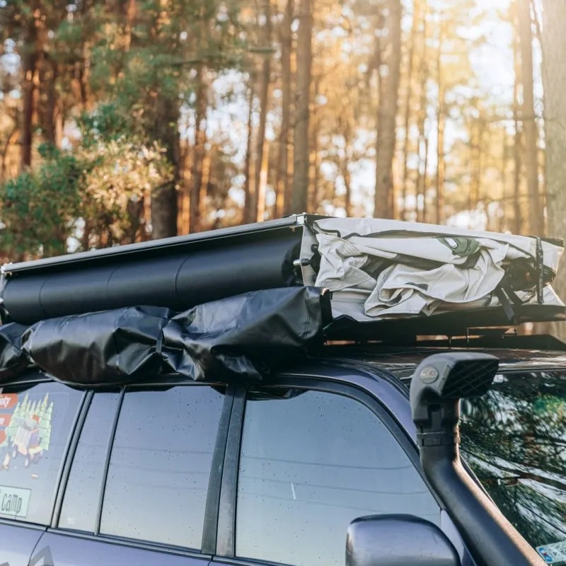 Taktelt Wild Camp Kolorado II 180 grå │ Softshell - myk softcover - 4-5 personer – bilde 15