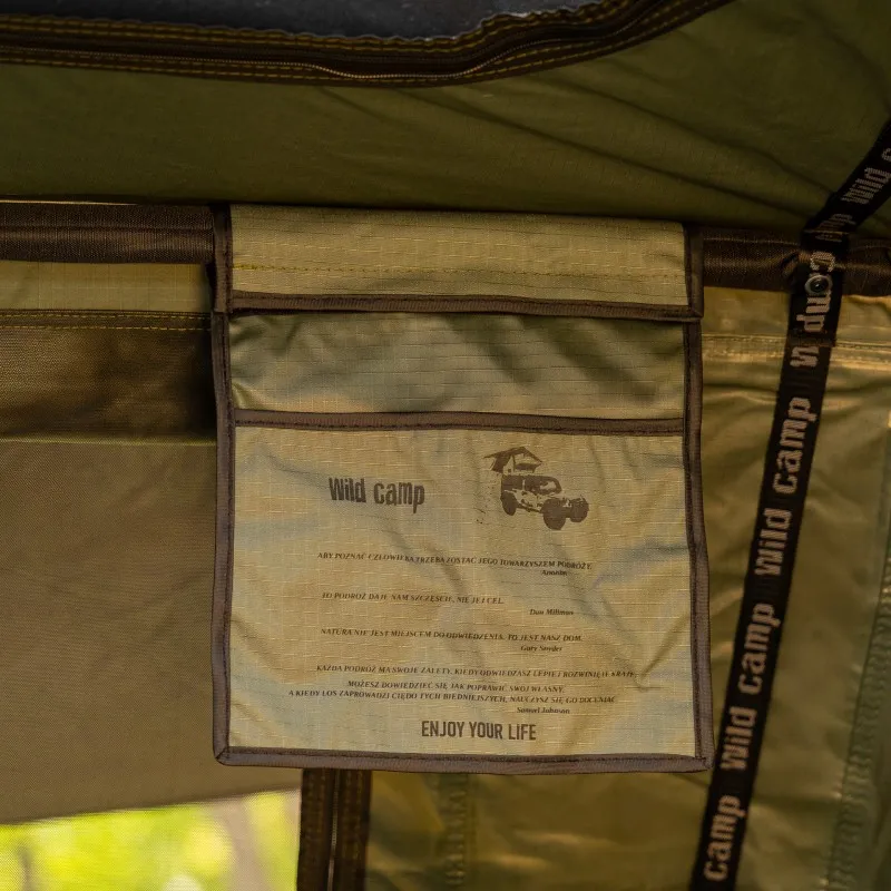 Taktelt Wild Camp Kolorado II 180 grønn │ Softshell - myk softcover - 4-5 personer – bilde 8