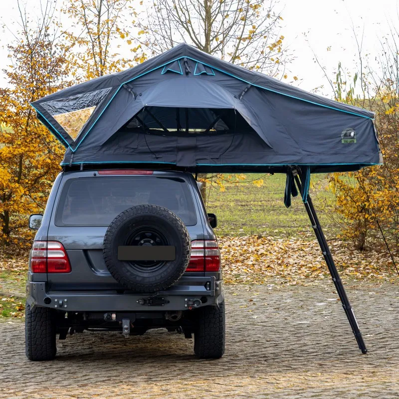 Taktelt Wild Camp Missisipi II 140 DAY & NIGHT │ grafitt - Softshell - myk softcover - 2-3 personer + antikondensmatte – bilde 13