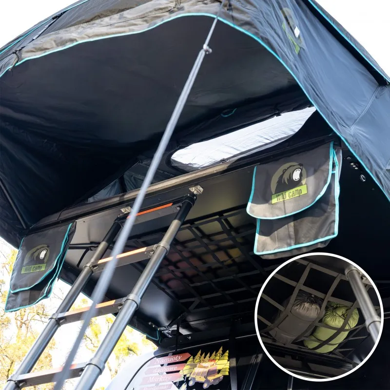 Taktelt Wild Camp Missisipi II 140 DAY & NIGHT │ grafitt - Softshell - myk softcover - 2-3 personer + antikondensmatte – bilde 17