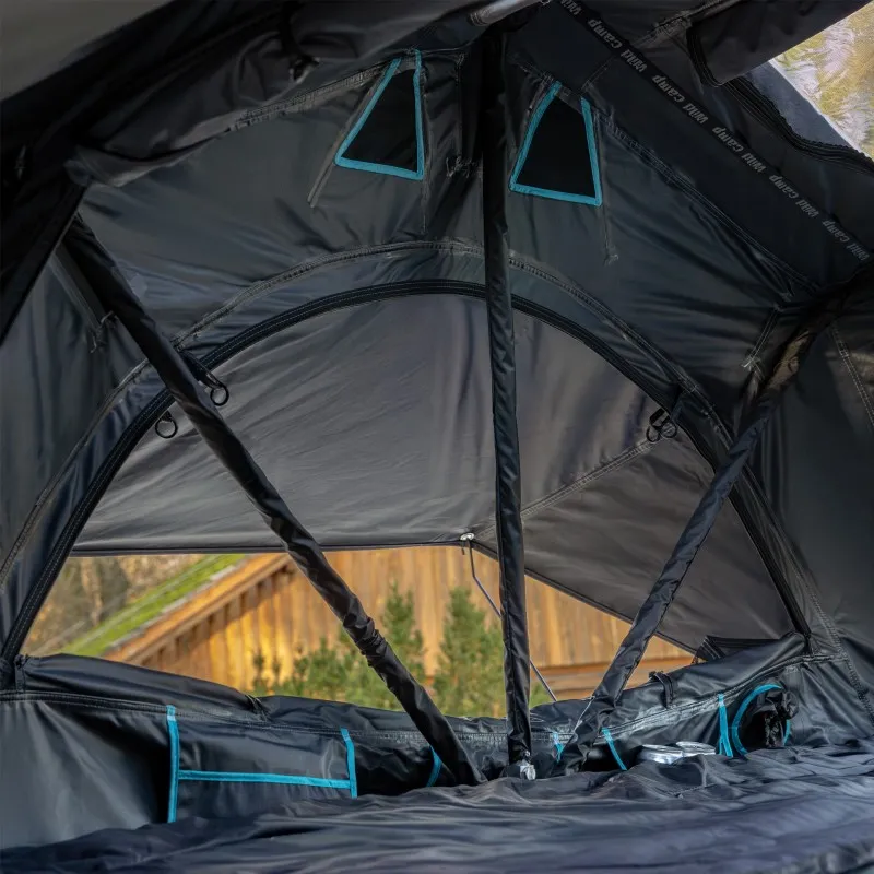 Taktelt Wild Camp Missisipi II 160 DAY & NIGHT │ grafitt - Softshell - myk softcover - 3-4 personer + antikondensmatte – bilde 13