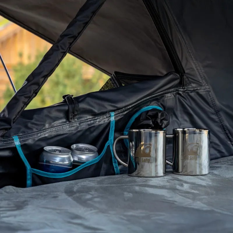 Taktelt Wild Camp Missisipi II 160 DAY & NIGHT │ grafitt - Softshell - myk softcover - 3-4 personer + antikondensmatte – bilde 18
