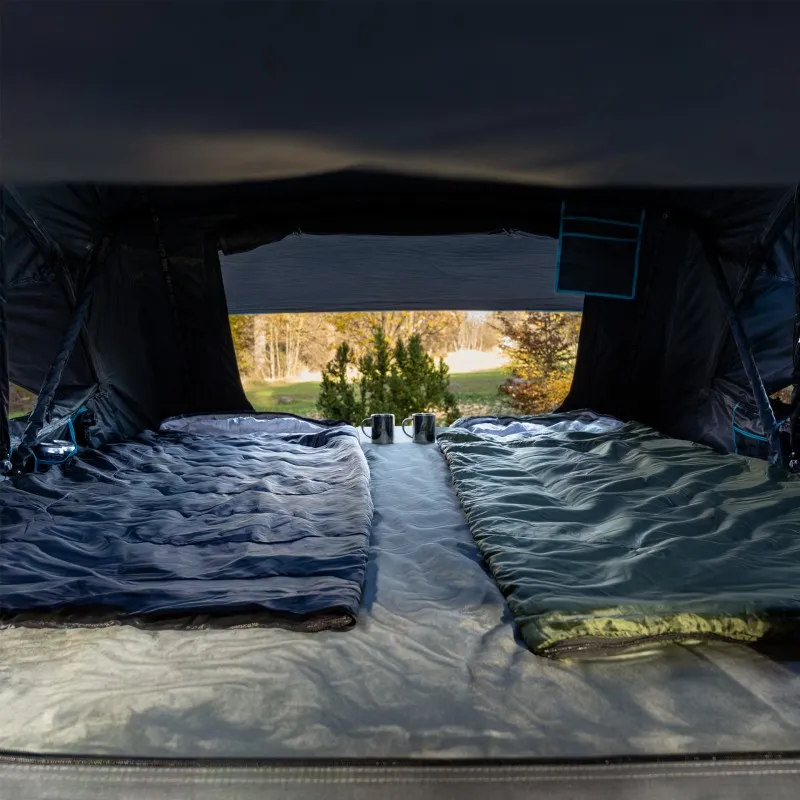 Taktelt Wild Camp Missisipi II 160 DAY & NIGHT │ grafitt - Softshell - myk softcover - 3-4 personer + antikondensmatte – bilde 5