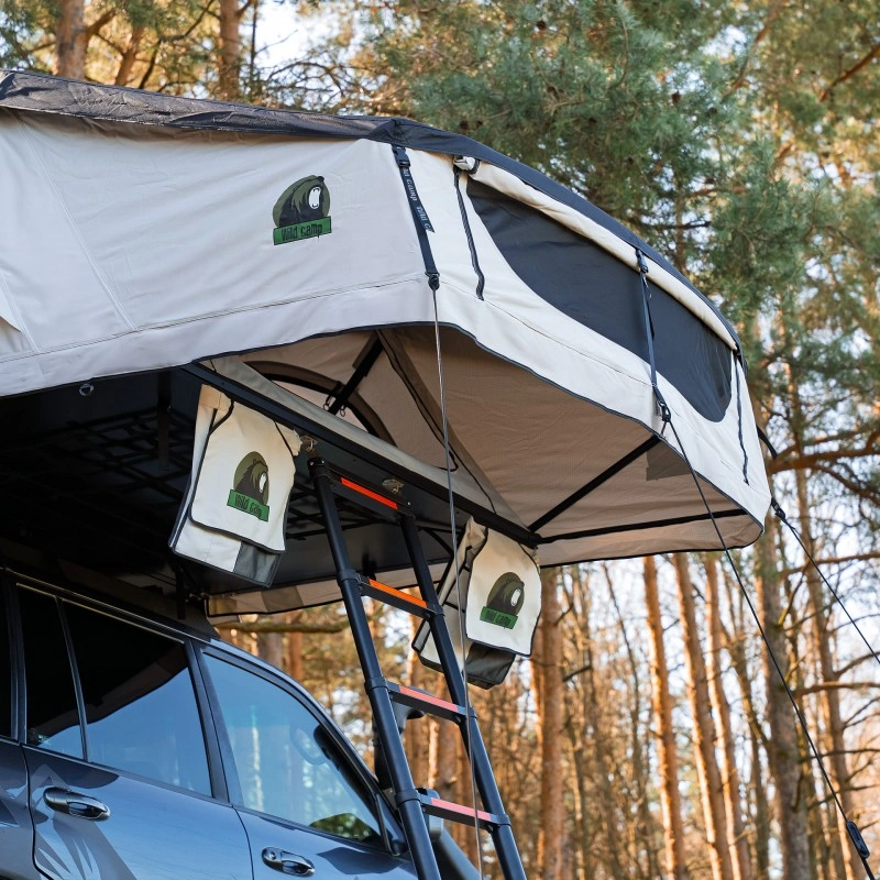 Taktelt Wild Camp Missisipi II 160 grå │ Softshell - myk softcover - 3-4 personer – bilde 12